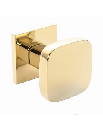Door knob fixed gold